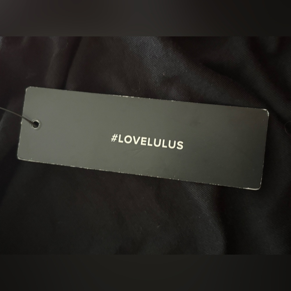 Lulu's Classic Black Turtleneck Dress - Picture 5 of 8